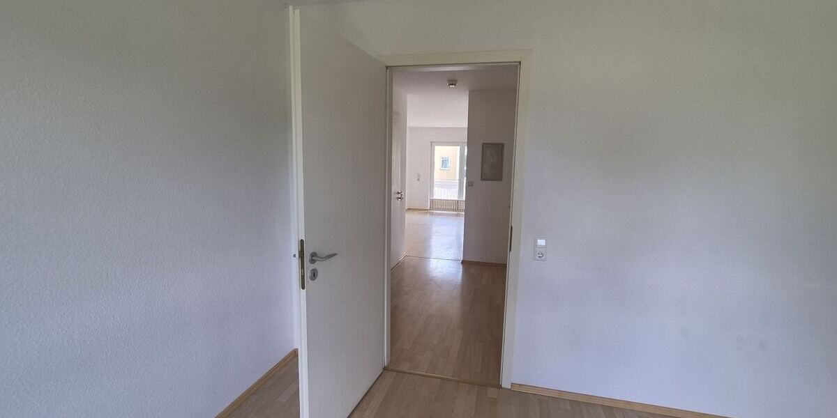 Blick in den Flur vom Schlafzimmer