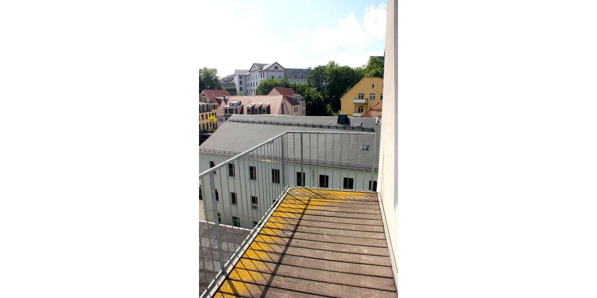 sonniger Balkon