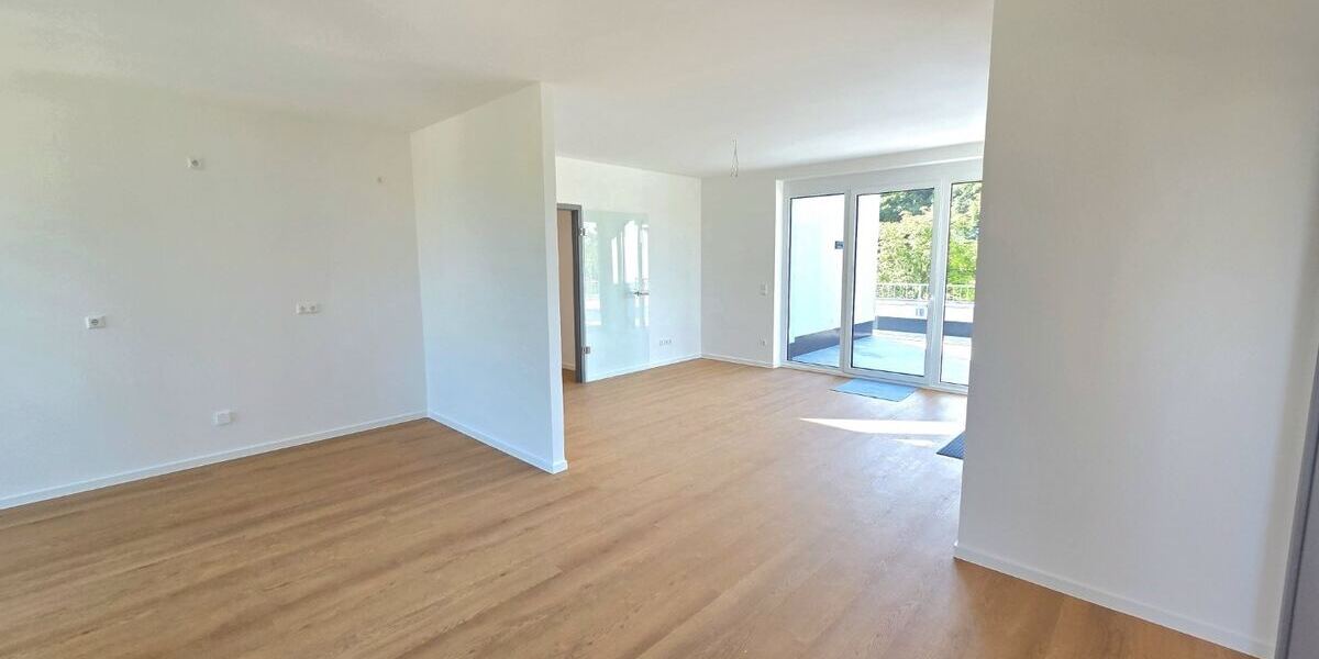 Blick zum Wohnbereich