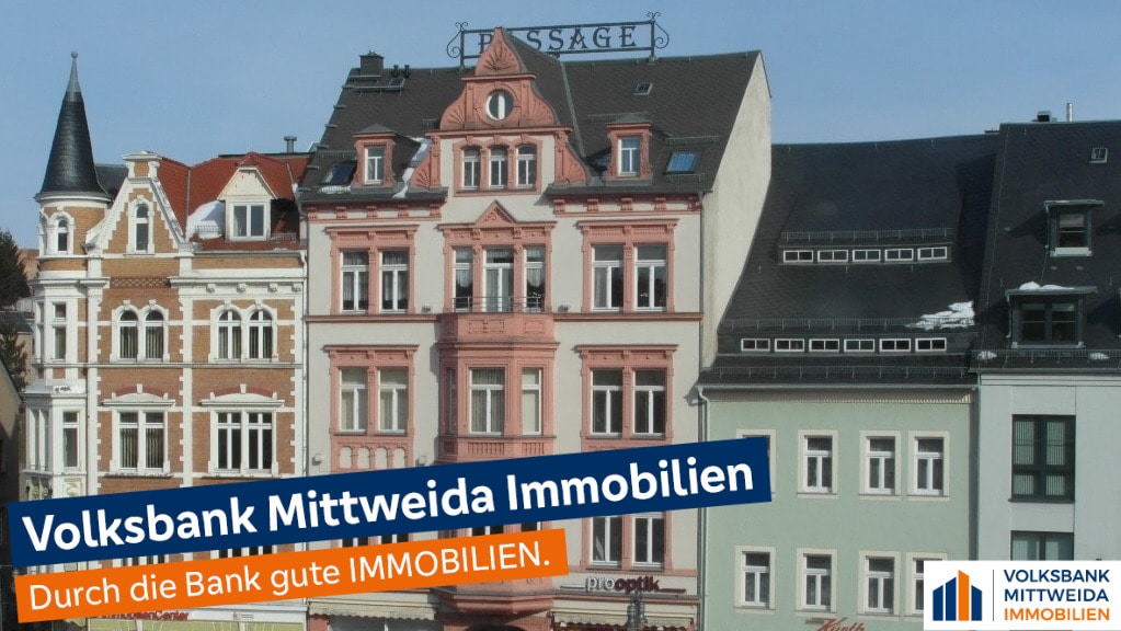 Moderne großzügige 1-Zimmer Wohnung im 3.OG mit großem Balkon - Etagenwohnung Mittweida Rößgen | Angebot:26963771
