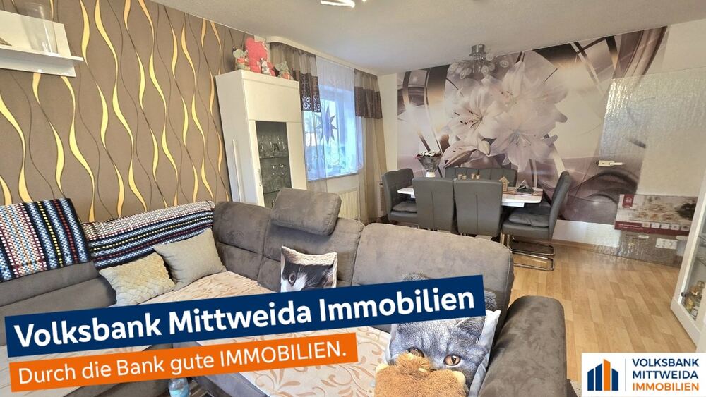 Attraktive 3-Zimmer-Eigentumswohnung mit Balkon und Garage! Ideal für Kapitalanleger! - Erdgeschoßwohnung Limbach-Oberfrohna Oberfrohna | Angebot:27191502