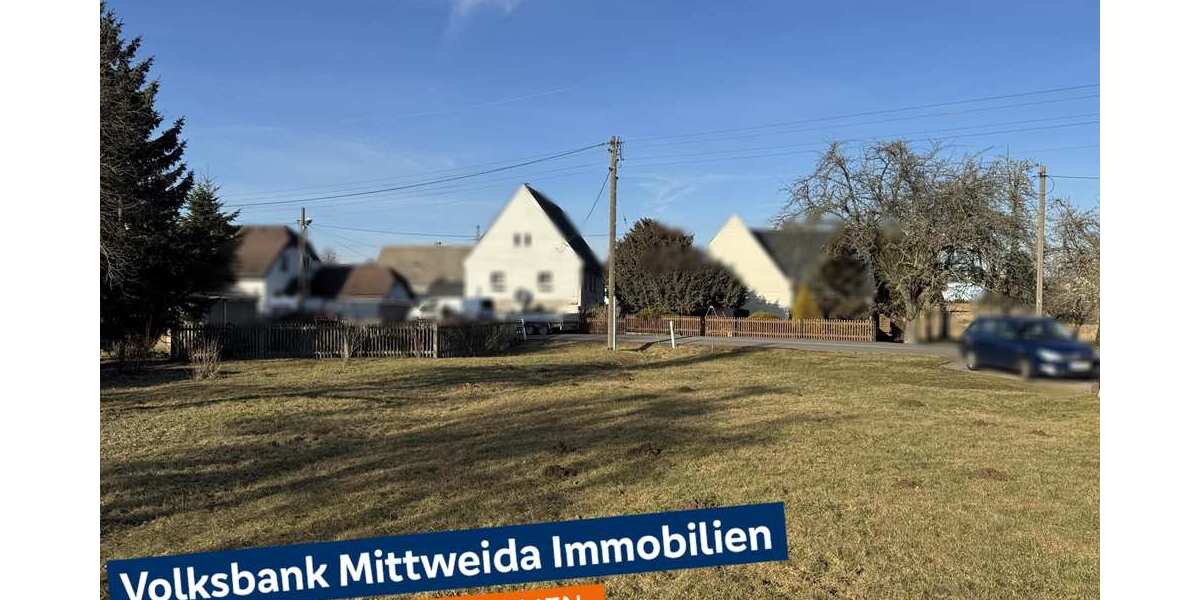 Blick von Grundstück zur Straße
