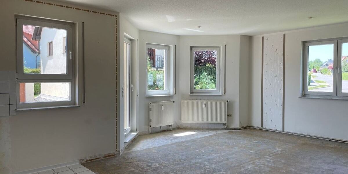 Wohnbereich mit offener Küche