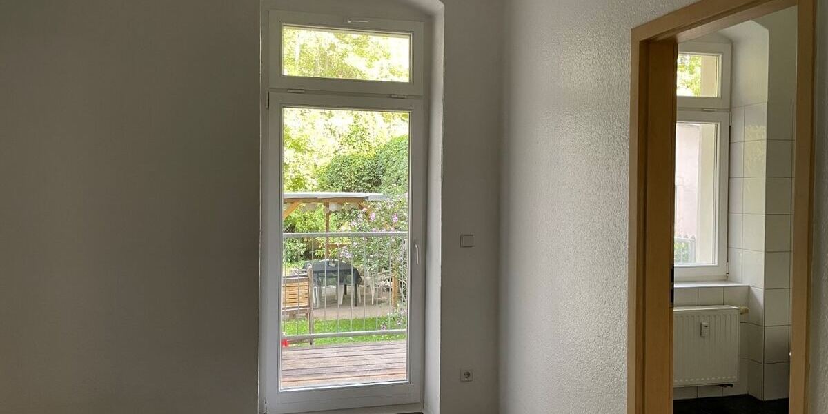 Schlafen mit Zugang Balkon und Bad