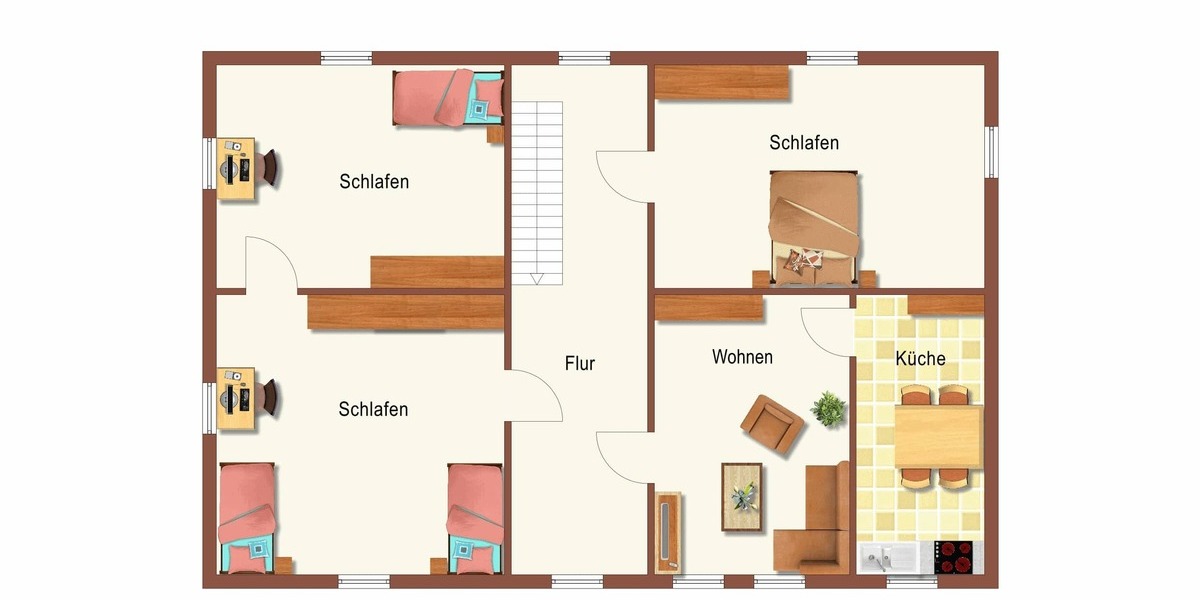 Grundriss Obergeschoss
