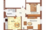 Neu sanierte 2-Raum Dachgeschoss-Wohnung in ruhiger Lage von Markersorf - Dachgeschoßwohnung Claußnitz Markersdorf | Angebot:19417097