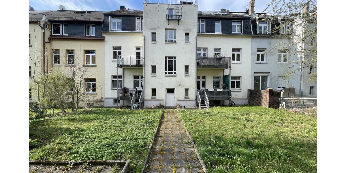 Garten und Rückseite vom Haus
