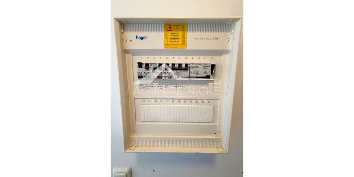 Elektrokasten in Speisekammer