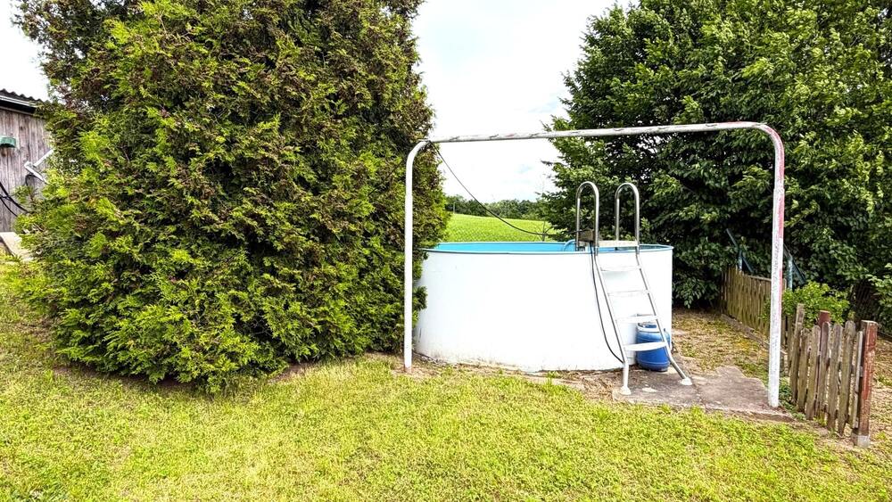 Pool im Garten