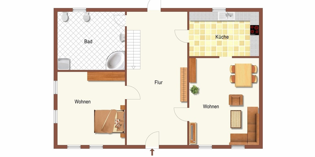 Grundriss Erdgeschoss