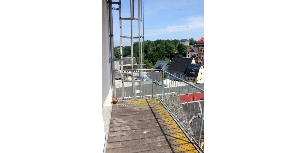 sonniger Balkon