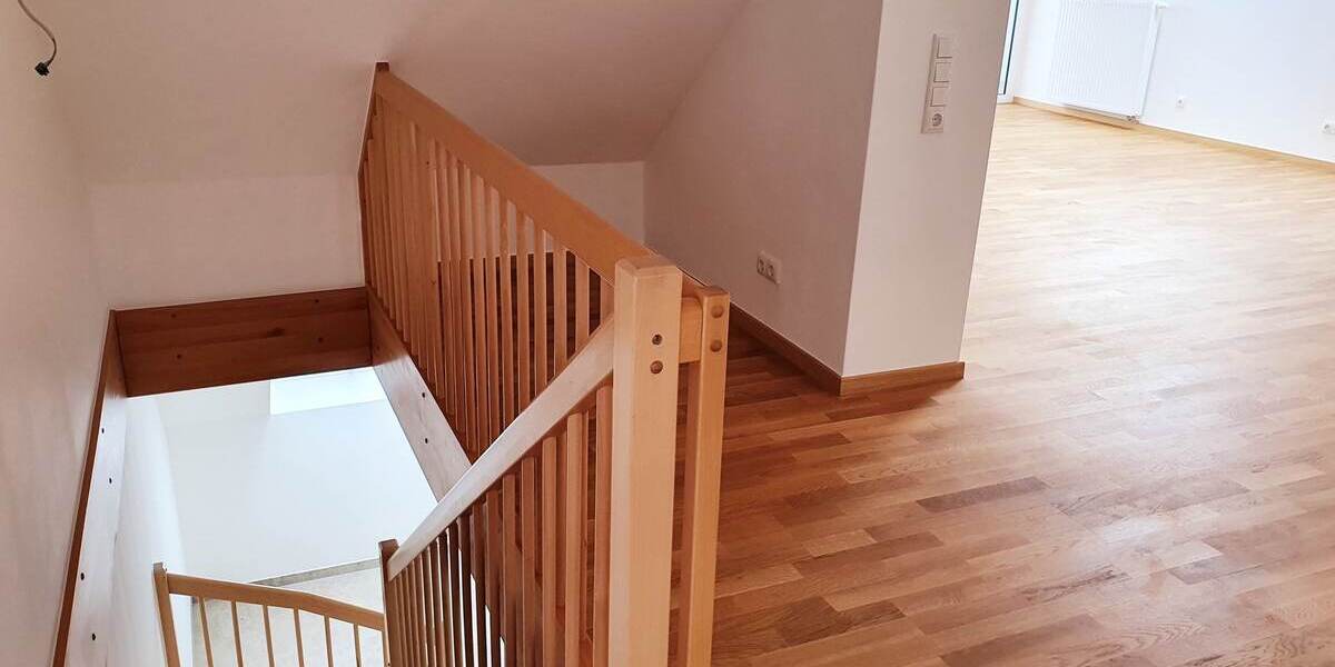 Massivholztreppe