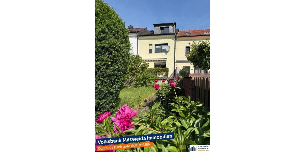 Hausansicht vom Garten